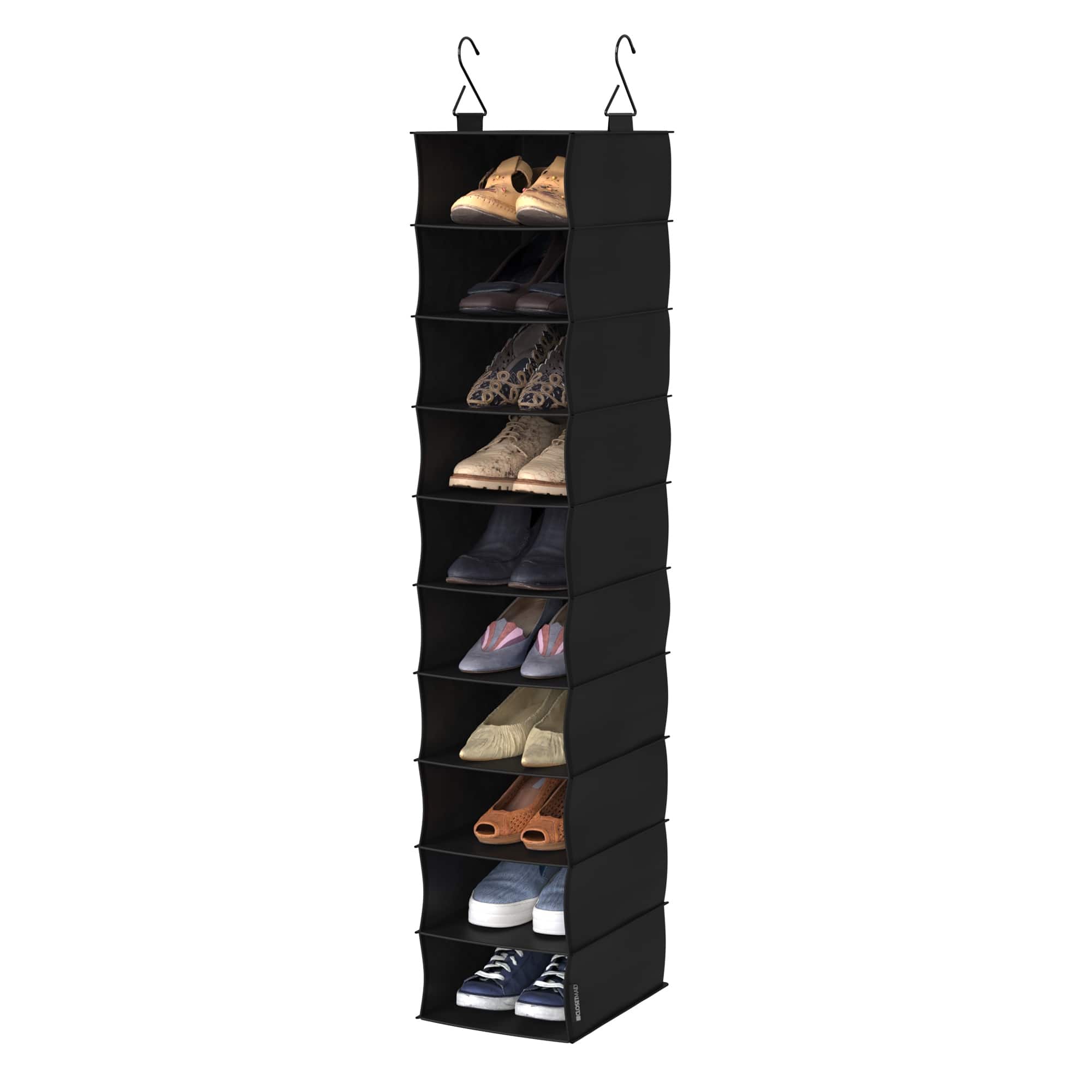 ClosetMaid Capsule 10Shelf Hanging Fabric Closet Organizer On Sale Bed Bath & Beyond 36137367
