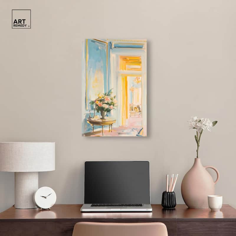 Glowing Room I Canvas by Art Remedy, Gallery Wrapped