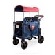 preview thumbnail 8 of 8, WonderFold W-Luxe Pro Series Superman Stroller Wagon