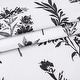 preview thumbnail 3 of 22, DriftAway Sylvia Floral Botanical Herbs Watercolor Printed Pattern Lined Blackout Thermal Insulated Window Curtain