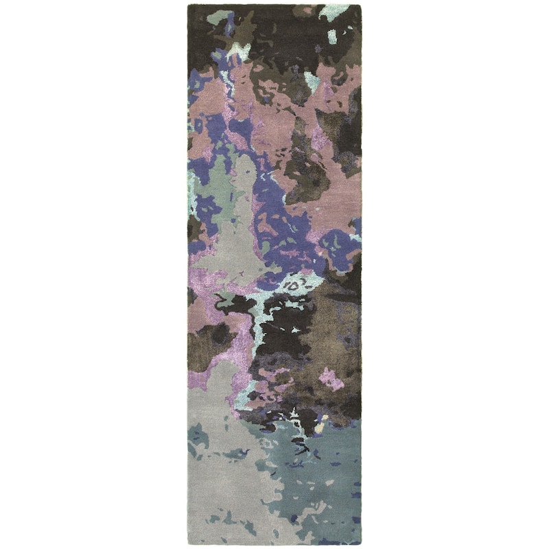 HomeRootsAbstract Industrial Rectangle Area Rug