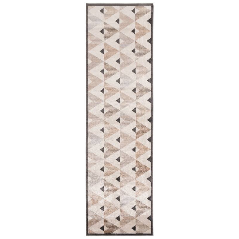 SAFAVIEH Atlas Hadas Modern Geometric Viscose Rug