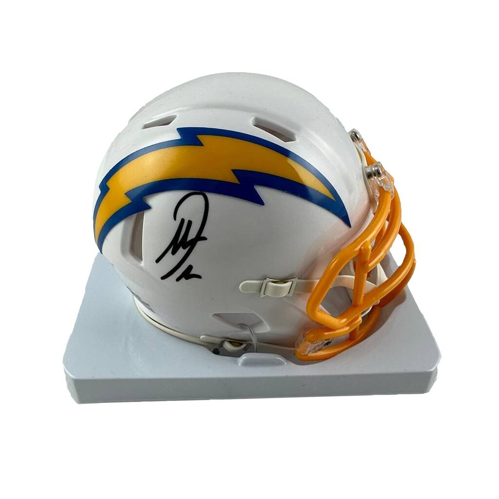 Antonio Gates Signed San Diego Chargers Speed Mini Helmet