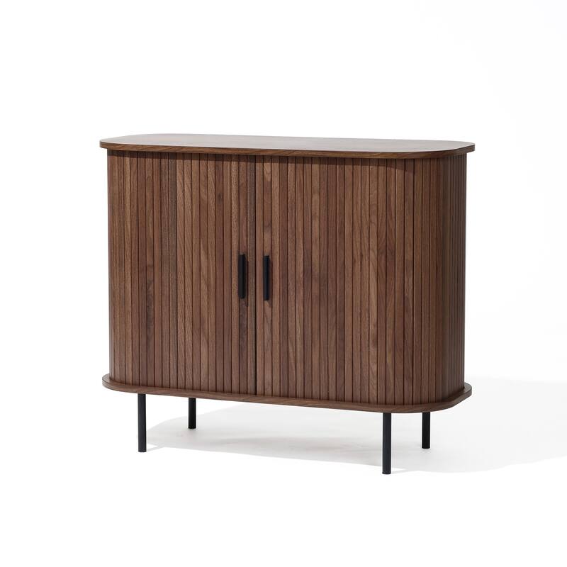 Landscape Products Cabinet 迂闊 Low Walnut