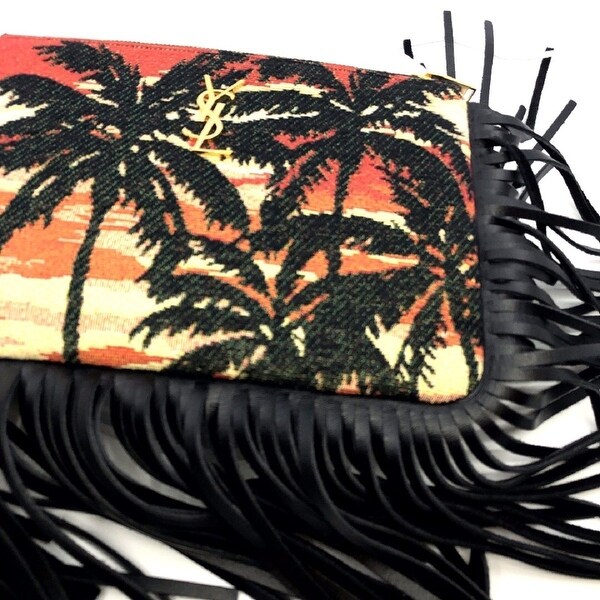 ysl wristlet clutch