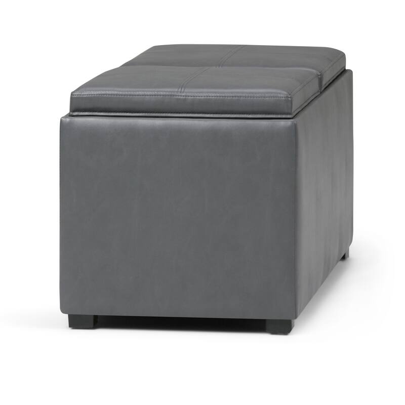 WYNDENHALL Franklin Upholstered 3-piece Ottoman Set