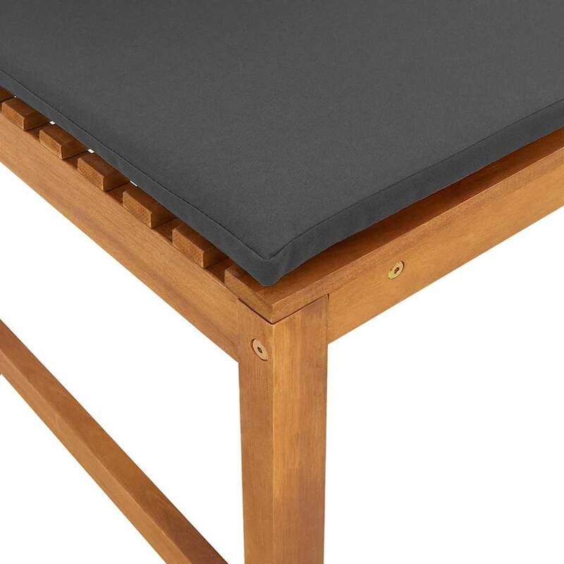 vidaXL Garden Bench Set Brown solid acacia wood - 20 x 35 x 30