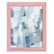 preview thumbnail 19 of 138, Dusky Gale II -Framed Print w/glass-Cherry Red 9x11 - Pink