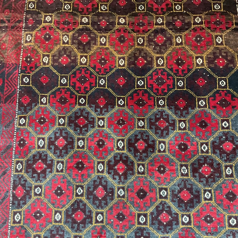HERAT ORIENTAL Handmade Balouchi Wool Rug - 3'6" x 6'4"