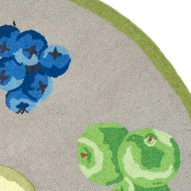 SAFAVIEH Handmade Chelsea Sefkije French Country Fruit Wool Rug