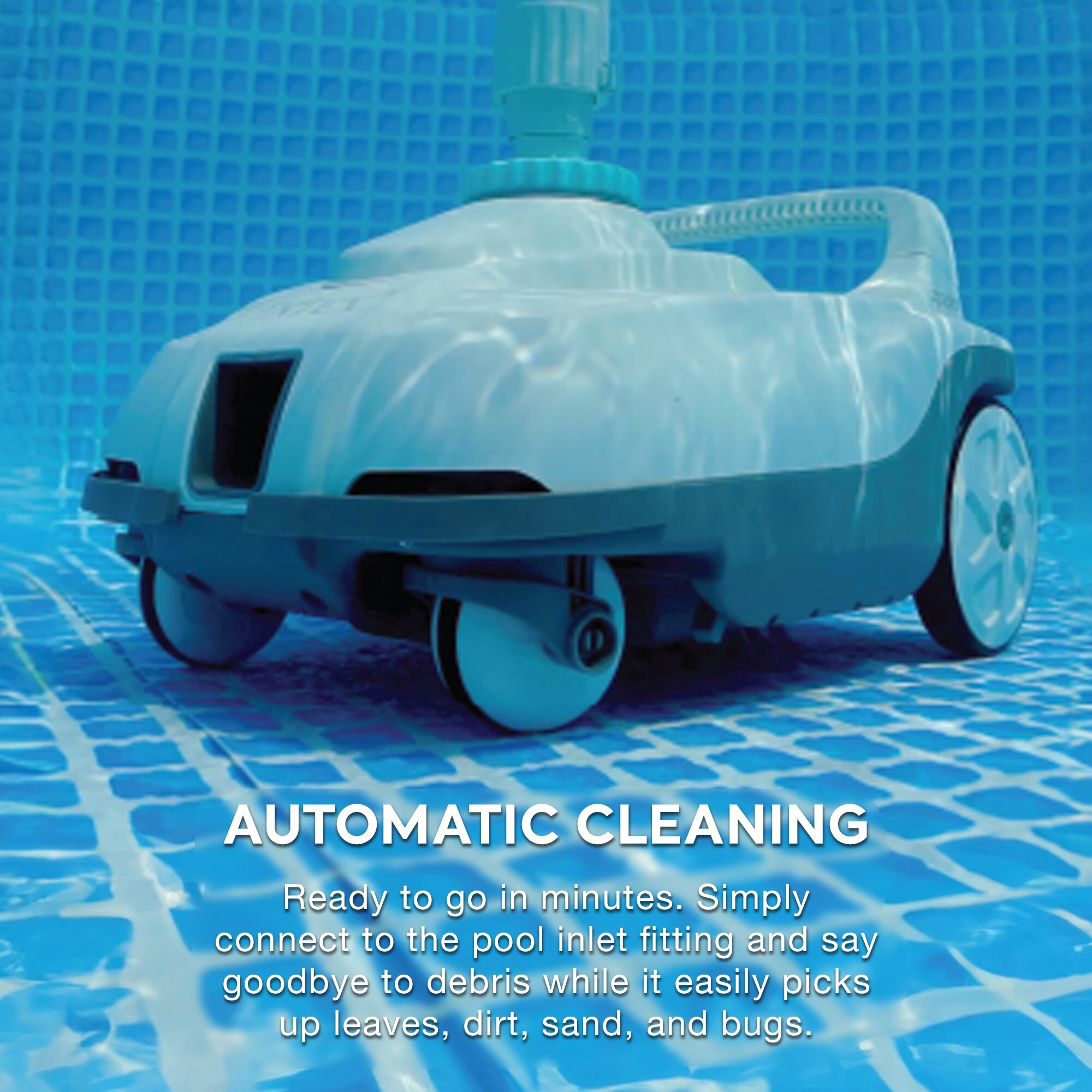最大15%OFFクーポン Intex w Cleaner Pool Swimming Side Pressure Automatic ZX100 その他