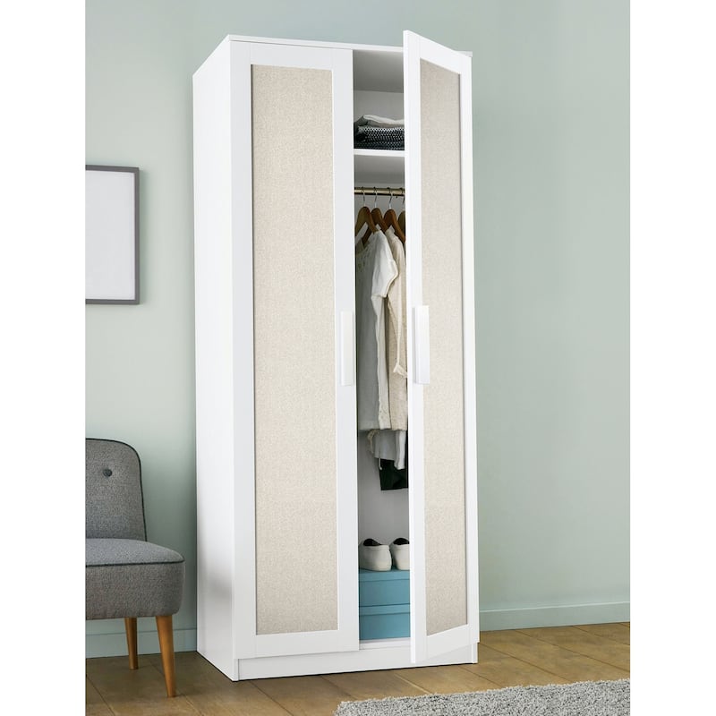 NuWallpaper Ashland Taupe Peel and Stick Wallpaper