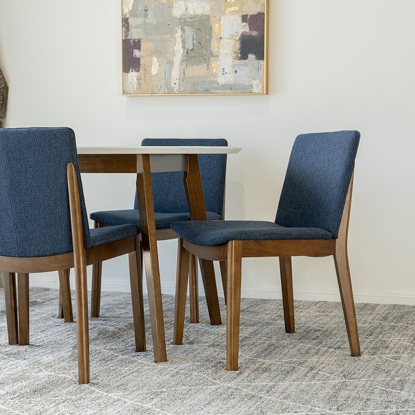 Set of 4 hotsell blue dining chairs