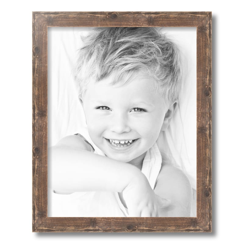 ArtToFrames Bosswood Rustic 15x19 Inch Picture Frame, 1.63 Inch Wood Poster Frame Available in Multiple Colors (SM-SC-15x19)