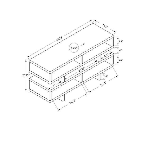 White 48nch Tv Stand Bed Bath & Beyond 30541805