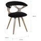 preview thumbnail 14 of 55, Carson Carrington Viby Mid-century Modern Swivel Dining/ Accent Chair - N/A