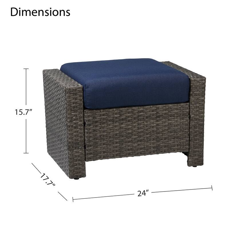 Oakley Outdoor Wicker Patio Furniture Swivel Chair