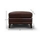 preview thumbnail 5 of 4, Sienna 100% Genuine Leather Midcentury Modern Ottoman