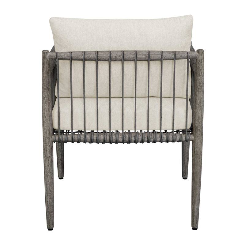 Uttermost Borneo White Outdoor Dining Chair
