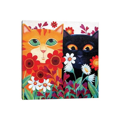 iCanvas "Emily's Cats" by Vicky Mount Canvas Print