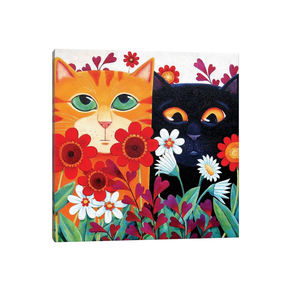 iCanvas "Emily's Cats" by Vicky Mount Canvas Print
