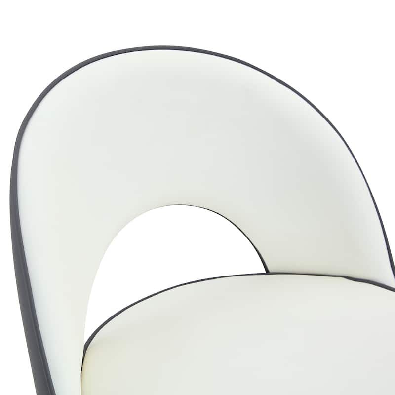360°Rotatable Upholstered Bar Chair Side Chair Set Of 2
