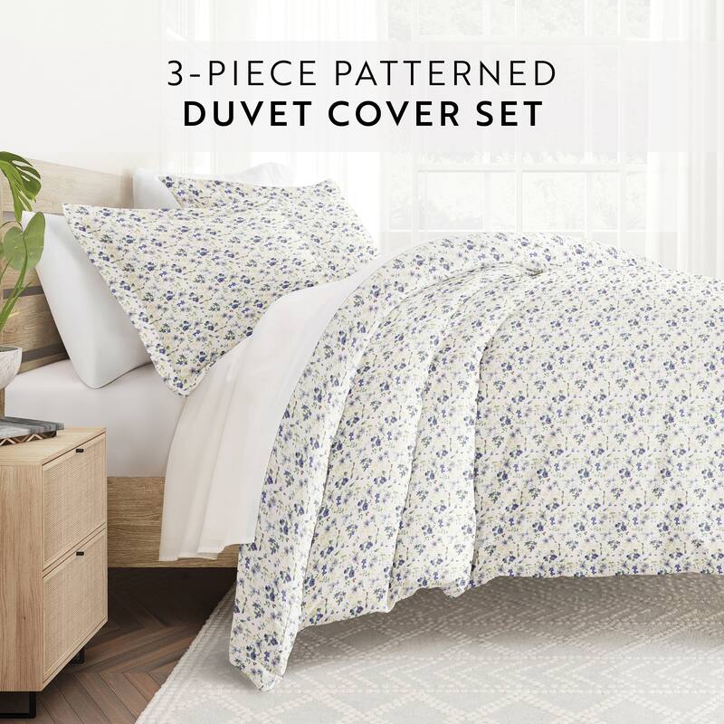 Becky Cameron Blossoms 3 Piece Duvet Cover Set