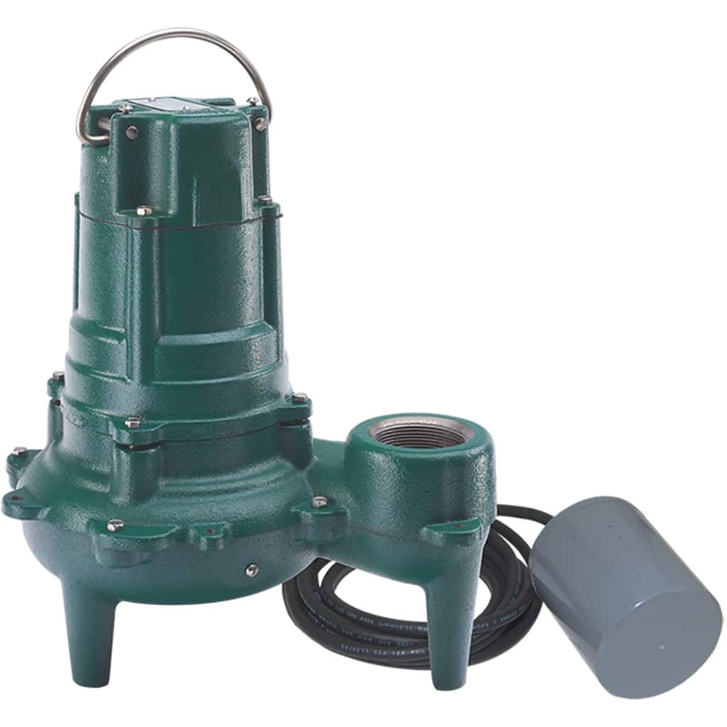Zoeller 267-0032 1/2 HP Cast Iron Sewage Pump (2") with Variable Level