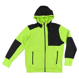 bright green adidas hoodie