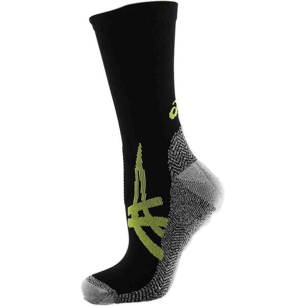 asics crew running socks