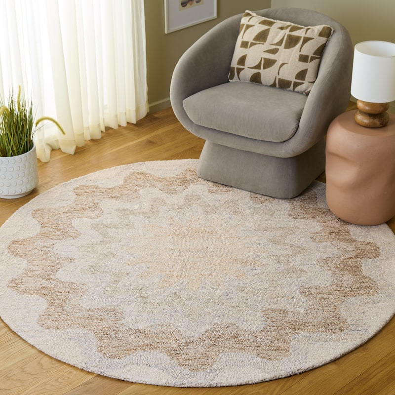SAFAVIEH Handmade Harvest Sakina Wool Rug