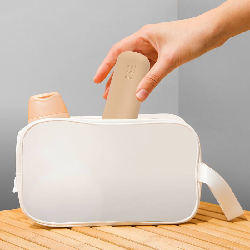 Travel Cosmetic Makeup Brush Holder - 2Pk - 8'' H X 2.5'' W X 1'' D