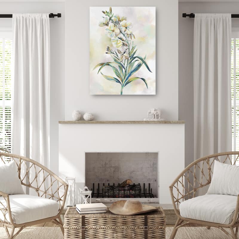 Botanical Whispers III By Studio Arts Canvas Art Print