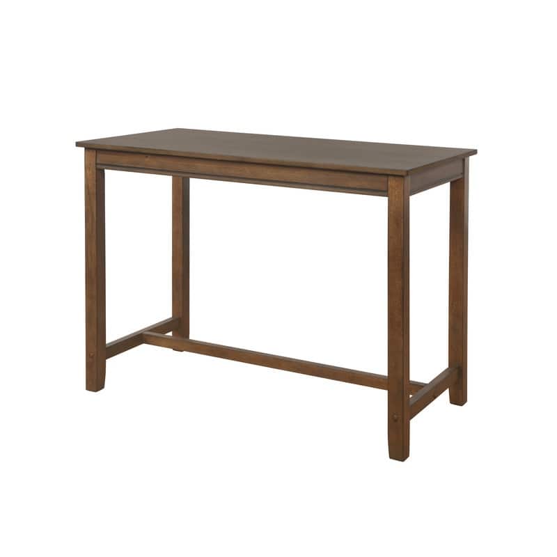 Bridgeport 36-inch Counter Height Pub Table - Rustic Brown