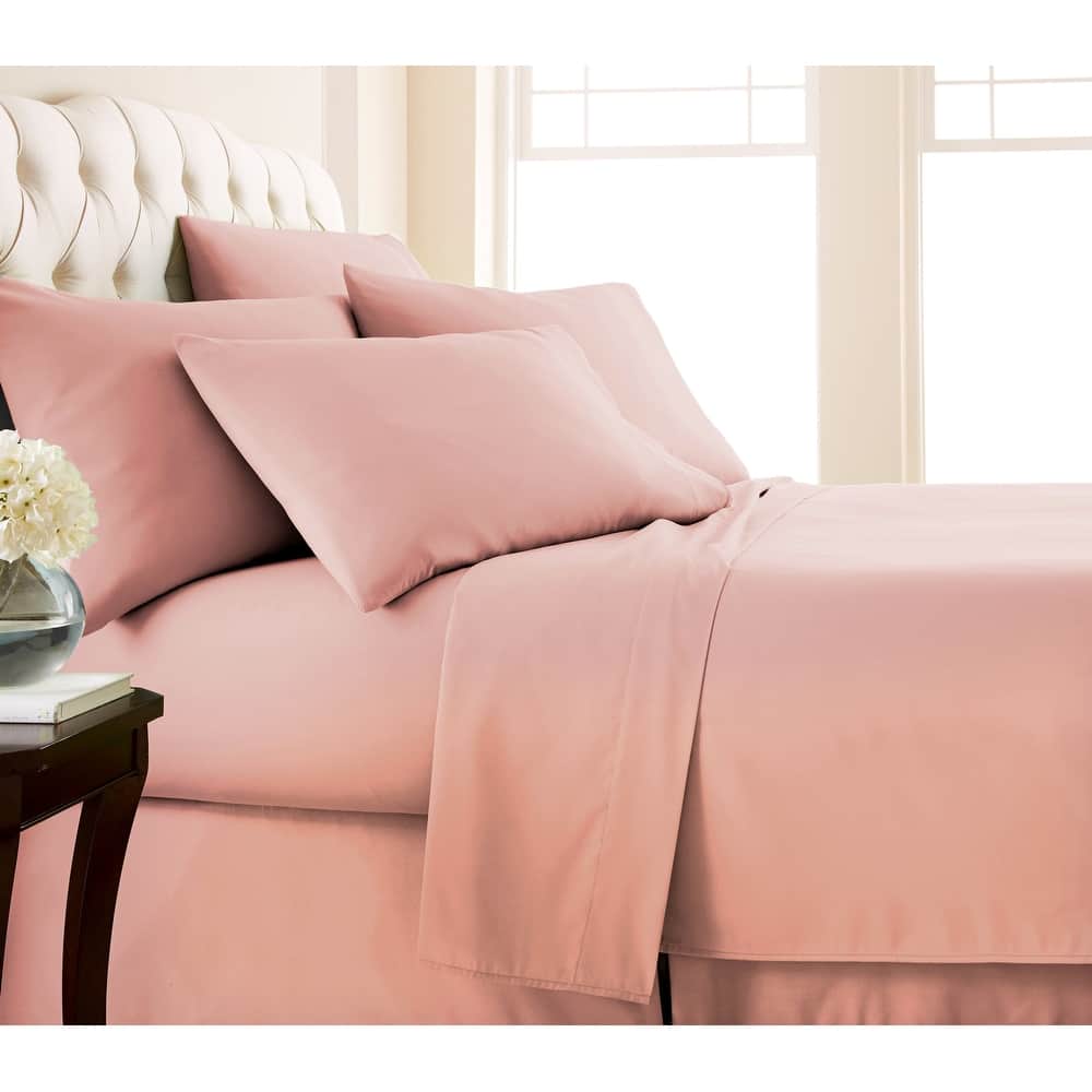 Adjustable Mattress Split King Ultra-Soft 7-piece Bed Sheet Set