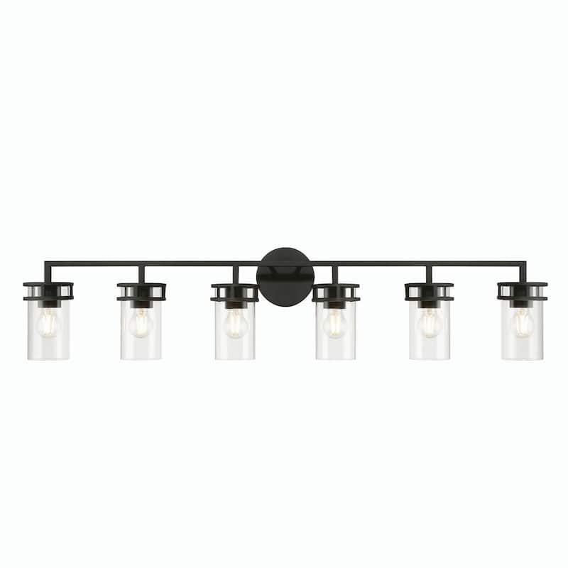 Acroma 6 - Light Dimmable Bathroom Vanity Light Product Name - Matte Black