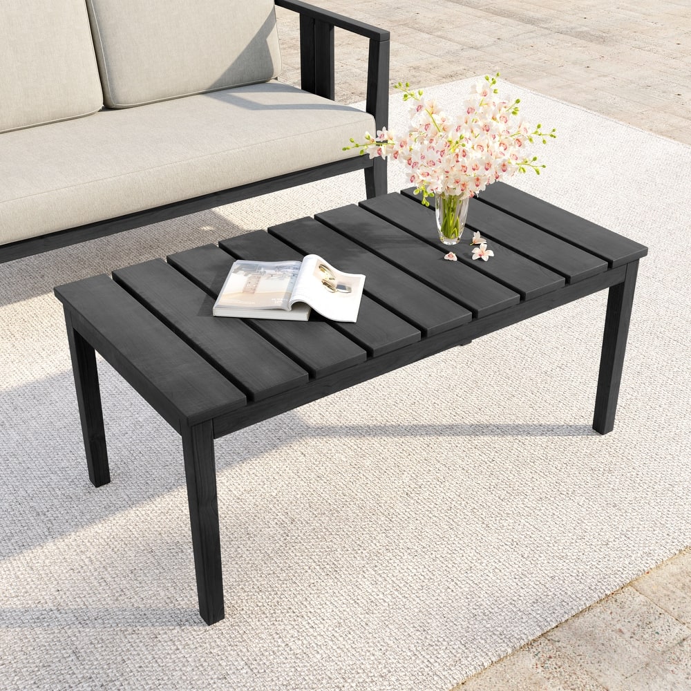 Outdoor Teak Wood Patio Club Accent Chair Set with Cushions