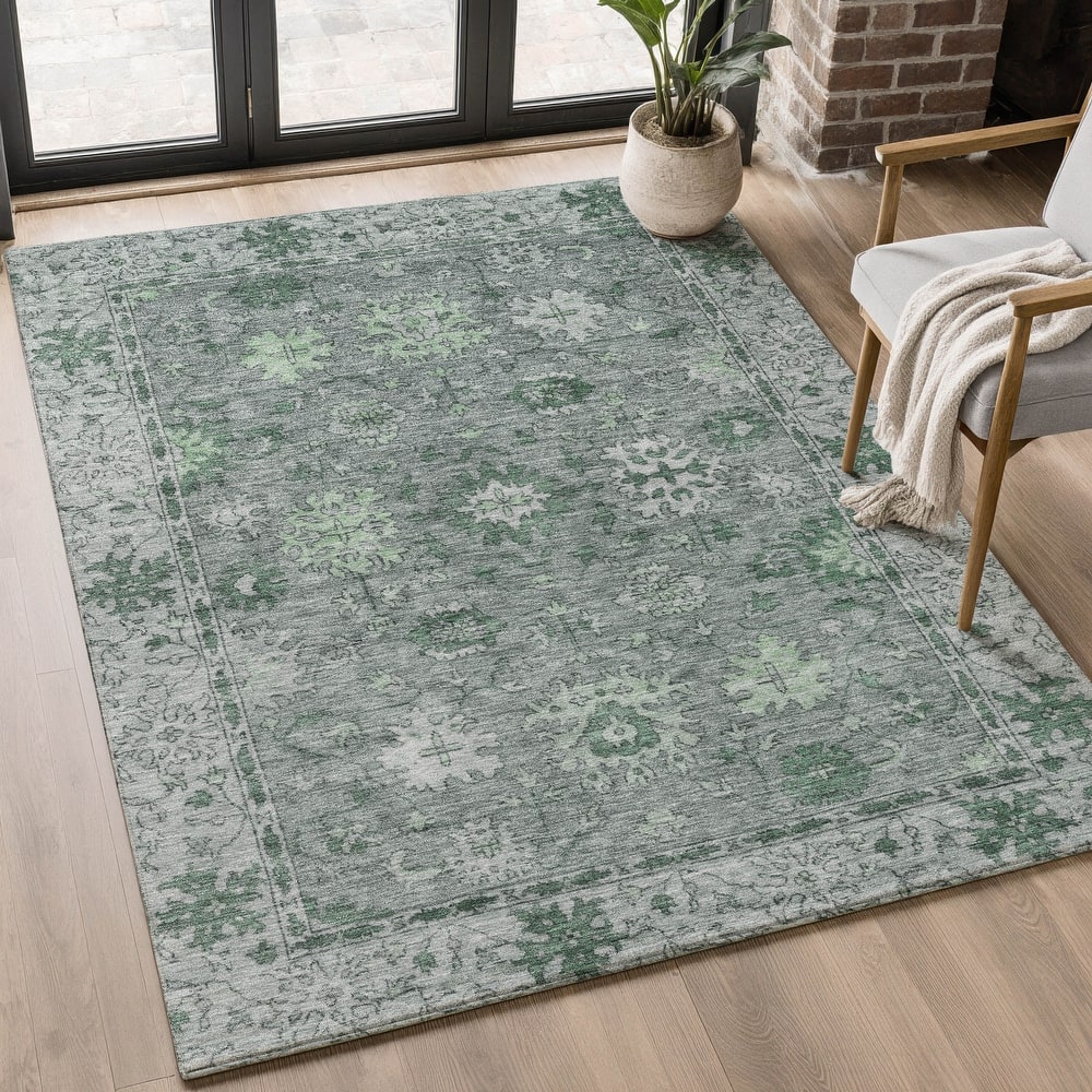 Premium Washable Super Soft Traditional Caply Mayfield Rug