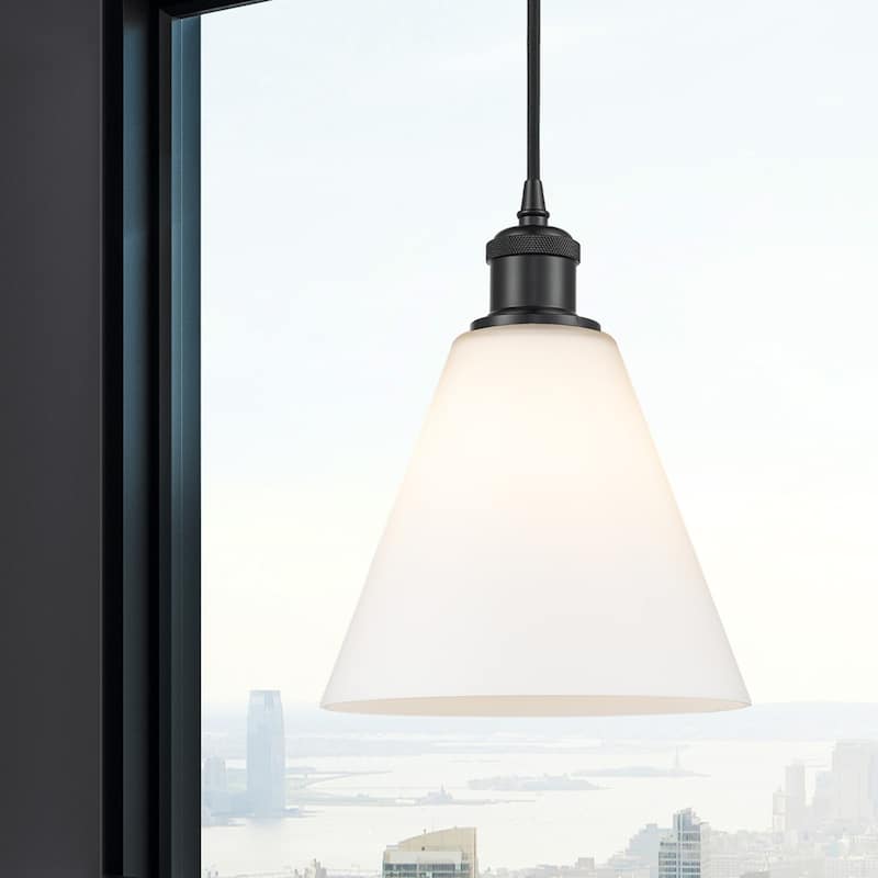 Innovations Lighting Ballston Berkshire 1 Light 8" Cord Hung Mini Pendant