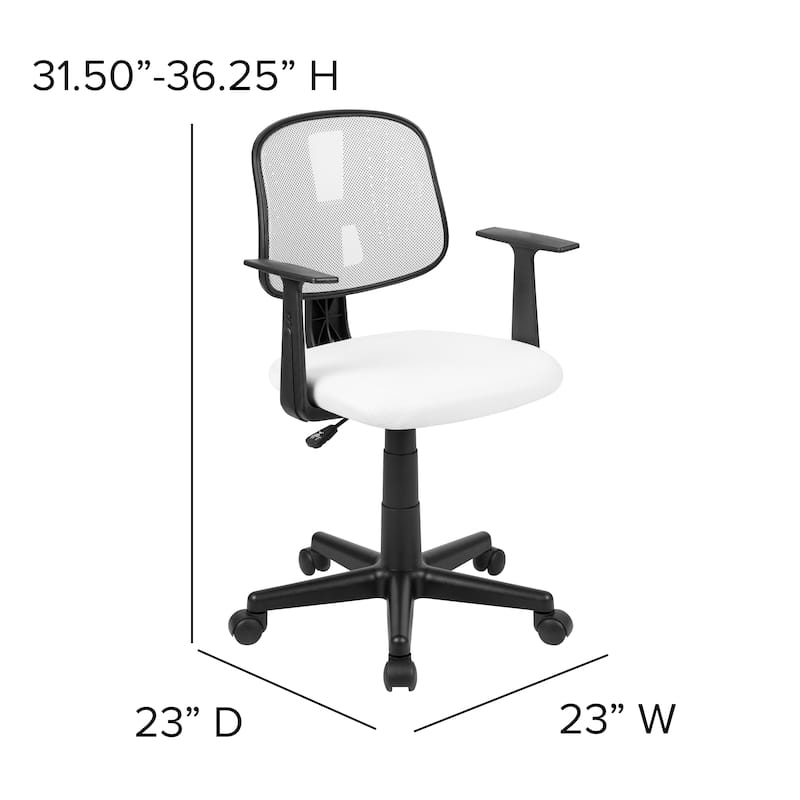 Pivot Back Mesh Swivel Task Office Chair