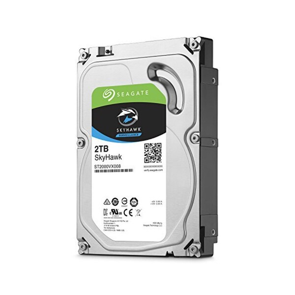 ST2000VX008 SATA 6Gb//s 64MB Cache 3.5/" Seagate SkyHawk 2TB Surveillance HD