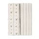 preview thumbnail 3 of 15, Baby Fitted Bassinet Sheet 2 Pack Blue Linear Berry Leaf