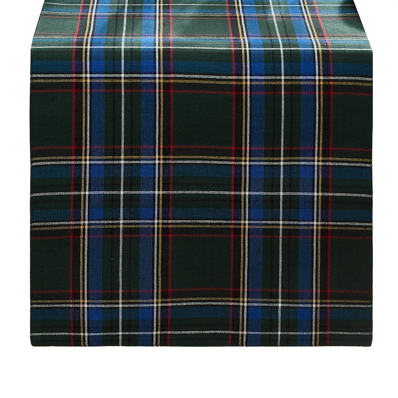 Stowe Tartan Holiday Plaid Table Runner