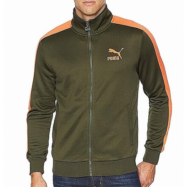 Download Shop Puma Mens Jacket Gray Size Large L Two-Tone Mock-Neck ...