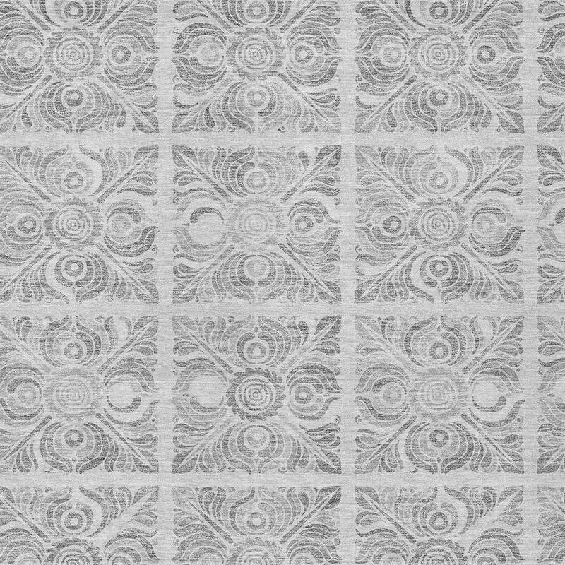 HomeRoots Medallion Transitional Rectangle Outdoor Rug