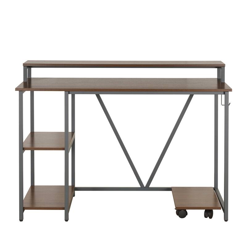 Techni Mobili Industrial Writing Desk Computer Desk Office Deask