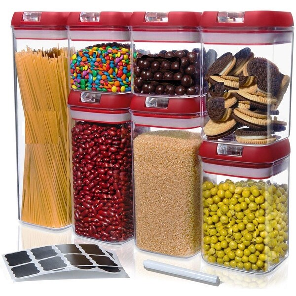 Buy Red Kitchen Canisters Online at Overstock | Our Best ...
