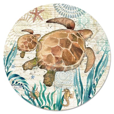 Glass Lazy Susan - Monterey Bay - 13x.029