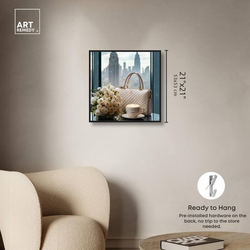 Glam by the Window New York Canvas by Art Remedy