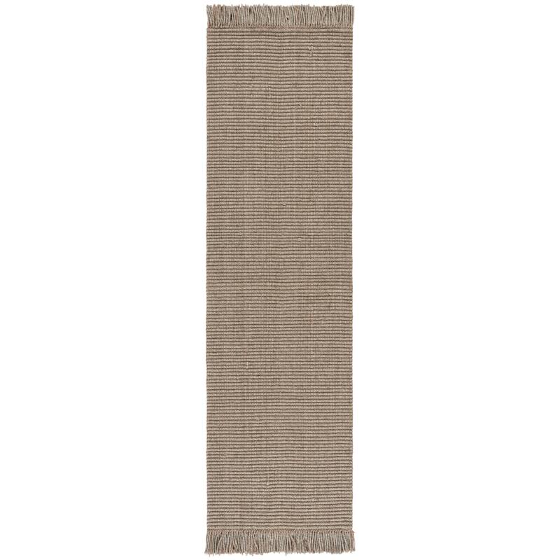SAFAVIEH Flatweave Natural Wanja Fiber Farmhouse Wool & Jute Rug
